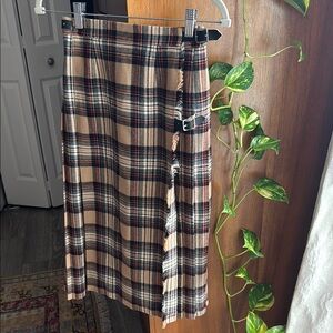 Vintage Women’s Plaid kilt from Scotland